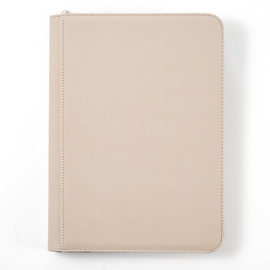 Binder: 9-Pocket- Solid Color- Cream - Gotham City Hobbies / BattleCityGym