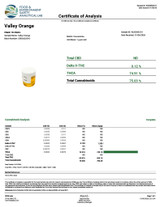 Valley Orange - 0.5g Live Rosin Disposable - Hybrid