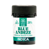 Blue Andeze Indica Flower (28%)