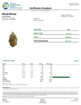 BLOOD MONEY PREMIUM SMALLS - 7G INDICA - 34% THCA