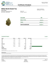 Glitter Bomb Sweet Tea Hybrid Flower (33%)