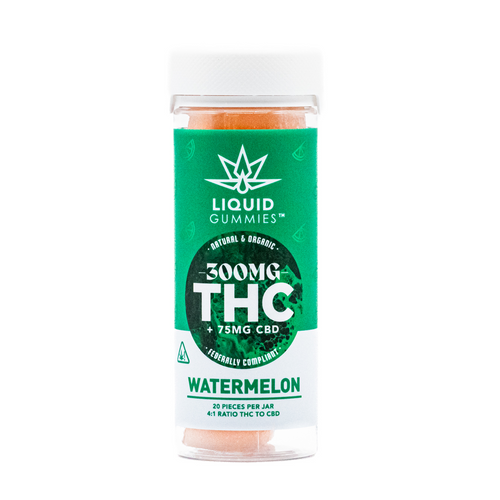 Watermelon Hybrid Gummies 300mg - 20ct