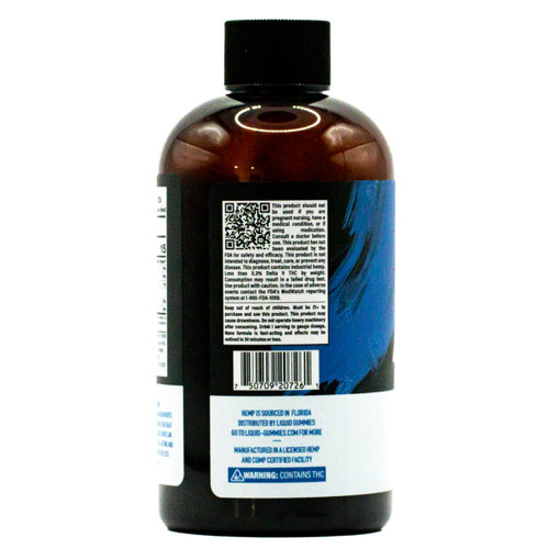 Blue-Razz Nano Syrup - 750mg