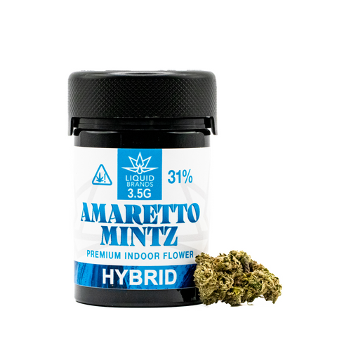 Amaretto Mintz Hybrid Flower (31%)