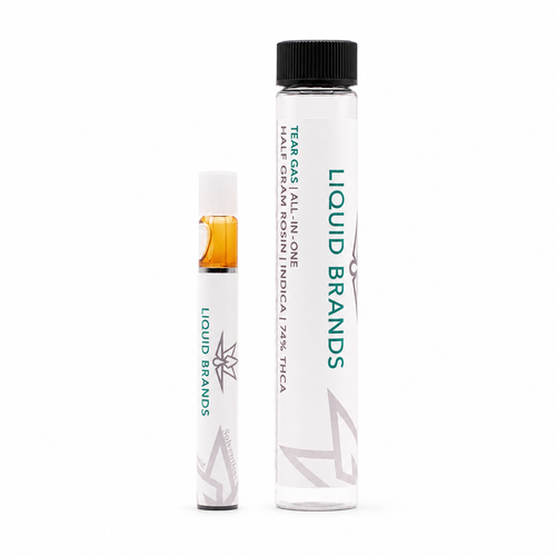 Tear Gas - 0.5g Live Rosin Disposable - Indica