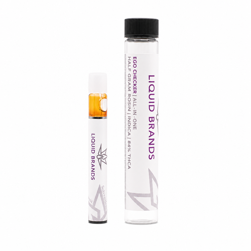 Ego Checker - 0.5g Live Rosin Disposable - Indica