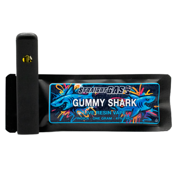 GUMMY SHARK - INDICA - 1G LIVE RESIN DISPOSABLE VAPE