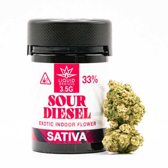 Sour Diesel Sativa Flower (33%)