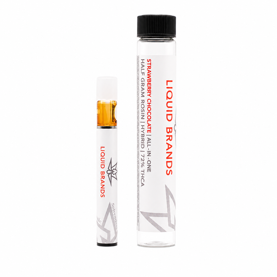 Strawberry Chocolate - 0.5g Live Rosin Disposable - Hybrid