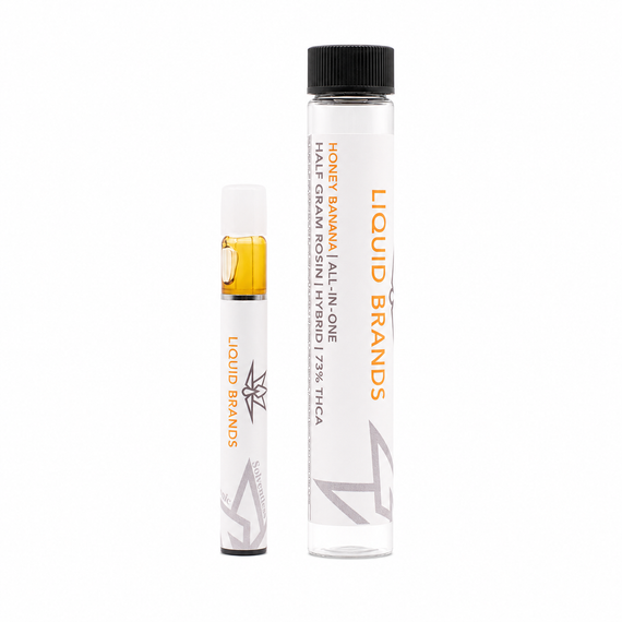 Honey Banana - 0.5g Live Rosin Disposable - Hybrid