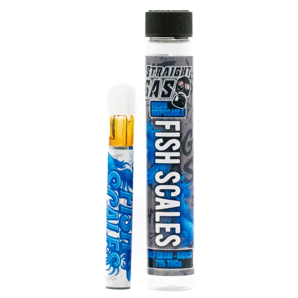 FISH SCALES 0.5g ROSIN DISPOSABLE - INDICA