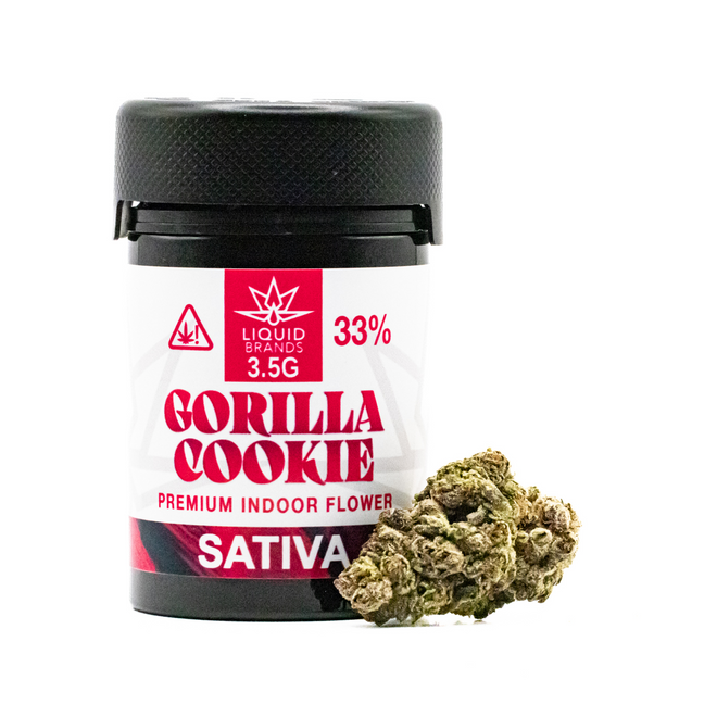Gorilla Cookie Sativa Flower (33%)