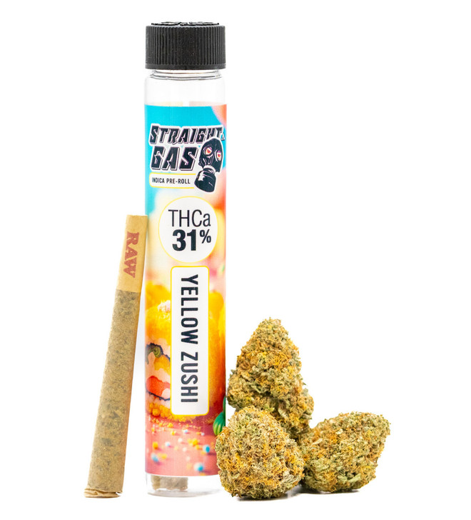 YELLOW ZUSHI 1G INDICA PRE-ROLL (31%)