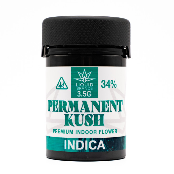 Permanent Kush Indica Flower (34%)