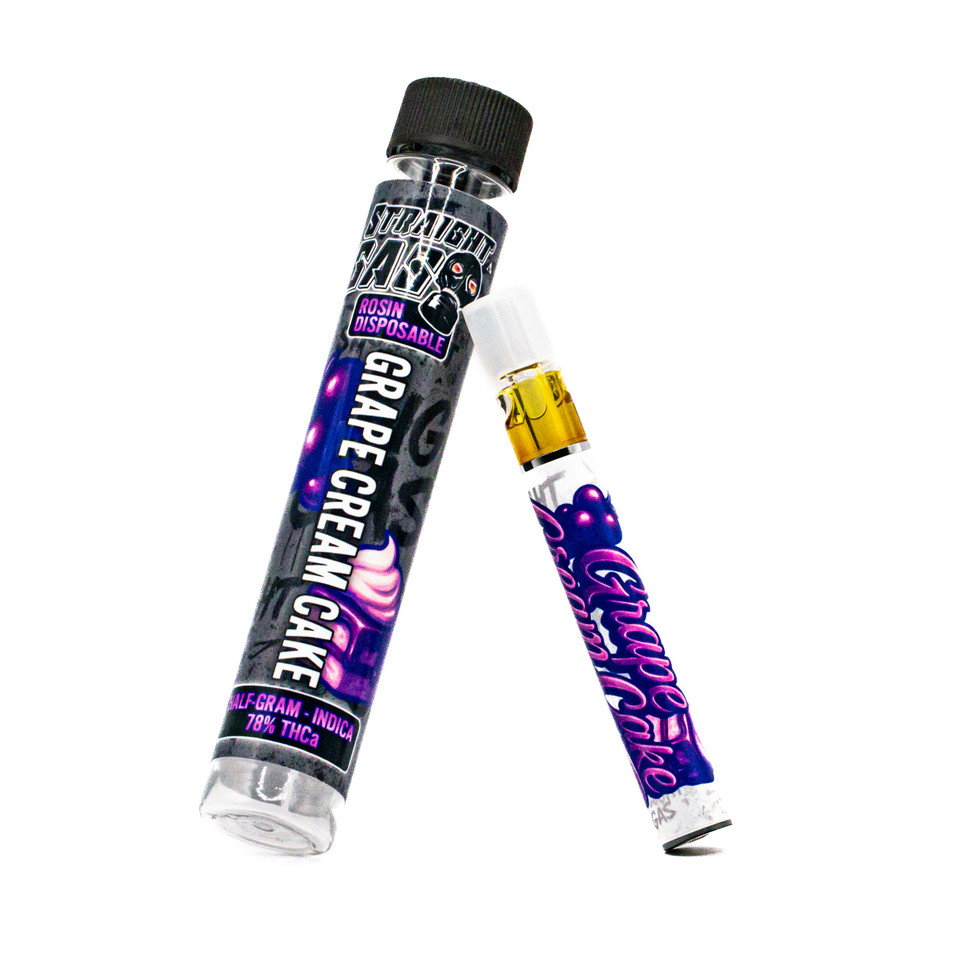 GRAPE CREAM CAKE 0.5g ROSIN DISPOSABLE - INDICA