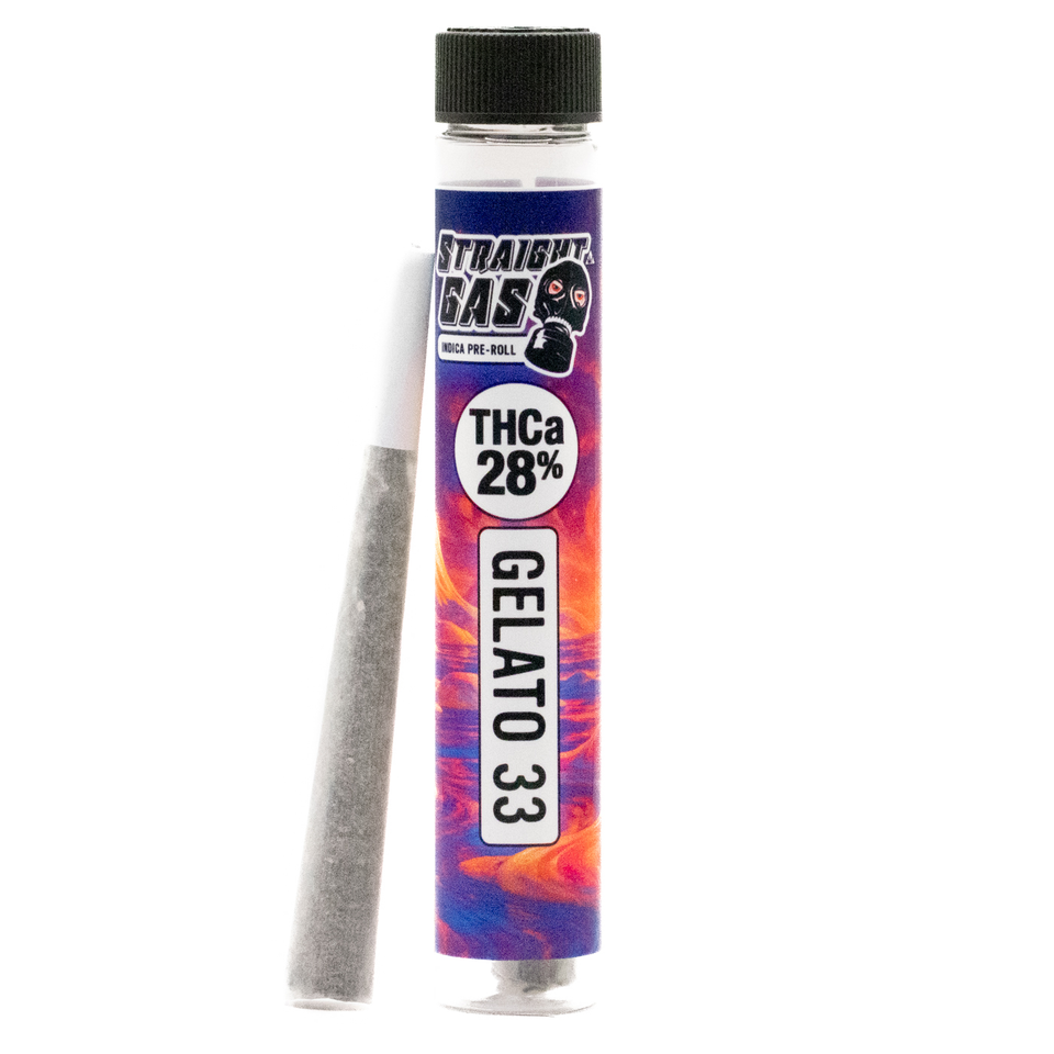 GELATO 33 1G INDICA PRE-ROLL (28%)