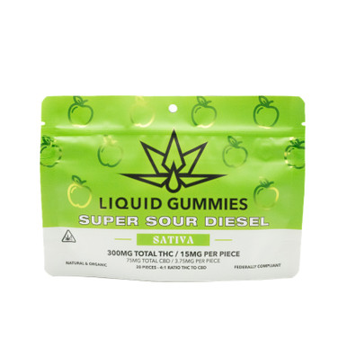 Super Sour Diesel Sativa Gummies 300mg