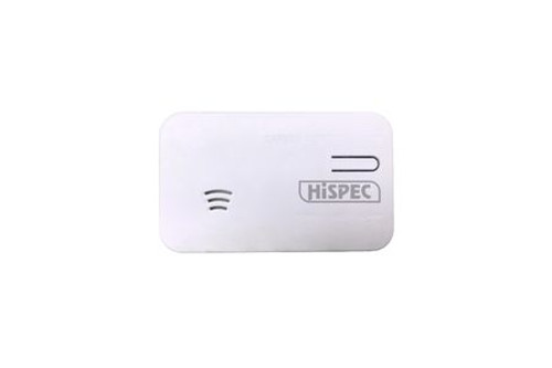 Hispec HSA/BC/10 Battery Operated CO Alarm 10YR