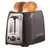 Brentwood  2 Slice Cool Touch Toaster ; Black and Stainless Steel Brentwood  2 Slice Cool Touch Toaster ; Black and Stainless Steel