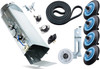 Samsung DV50F9A6EVW/A2-01 Dryer Heater Element and Fuses Belt Pulley and Roller Wheels