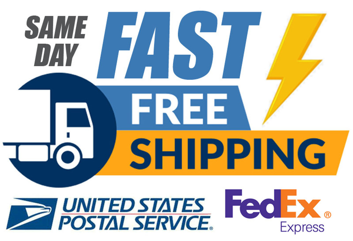 FAST FREE SHIPPING!