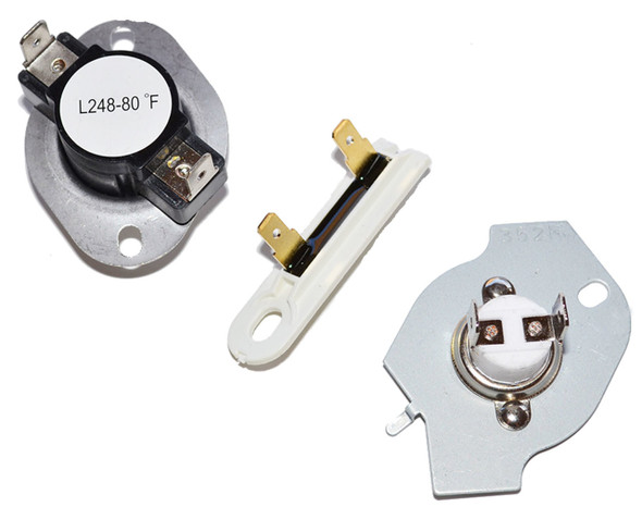 KEYE800SWH1 KitchenAid Dryer Thermal Fuse And Thermostat Kit