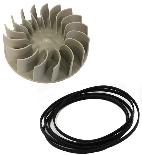 1CWED5200VQ0 Whirlpool Dryer Blower Wheel And Belt Kit