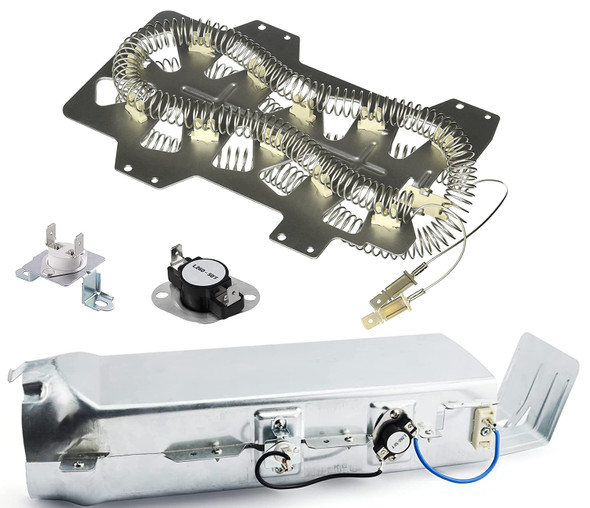 Samsung DV350AEW/XAA-05 Dryer Heater with Spare Element and Fuses