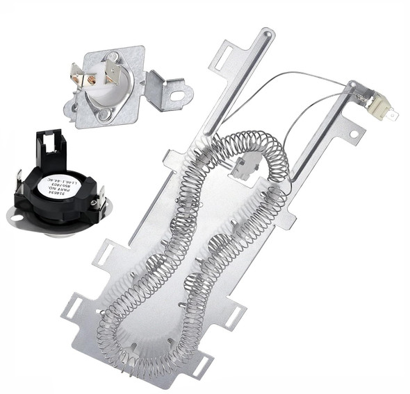 Whirlpool WED9450WW1  Dryer Heater And Thermostat Fuse Kit