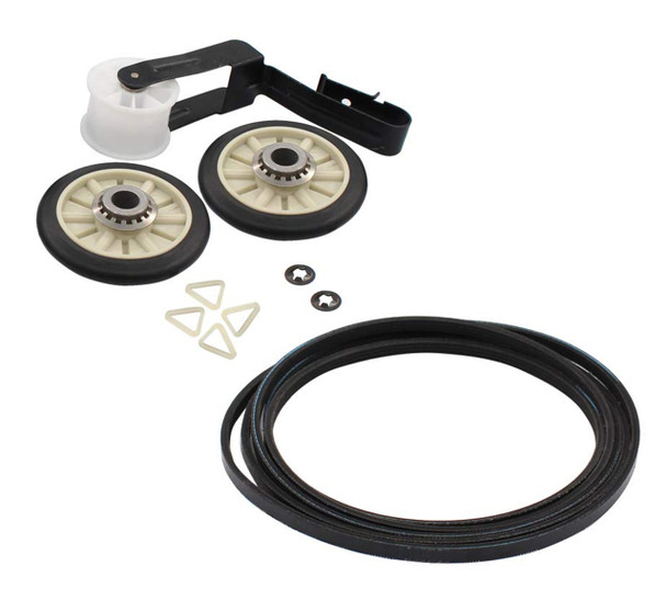 1CWED5100VQ1 Whirlpool Dryer Belt Pulley Roller Kit