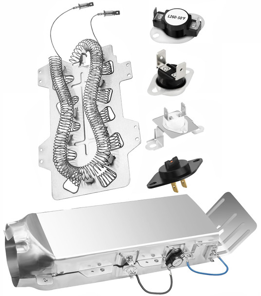 Samsung DVE50R5400W/A3-00 Dryer Heater Spare Element Fuses Samsung DVE50R5400W/A3-00 Dryer Heater Spare Element Fuses