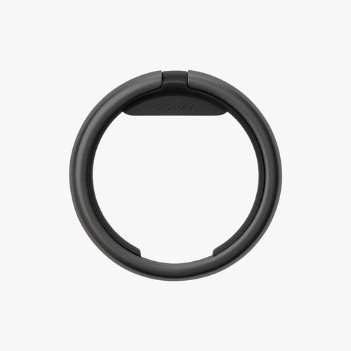 ORBIT KEY - Key Ring Stacker Ring - Black