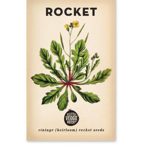 LITTLE VEGGIE PATCH CO. - ROCKET 'SALAD' HEIRLOOM SEEDS