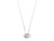 SHABANA JACOBSON - Coin Necklace - Matte Silver