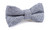 OTAA - Navy Blue Tweed Linen Bow Tie