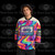 Model wearing Tape Heads Lightweight Hockey Jersey rave streetwear