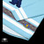 Little Mr. Chill Meme Lightweight Festival Hockey Jersey - close up fabric detail showing trim pattern and Rave Gear Co logo