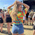 Rave Gear Company Lost AF Jersey worn by a festival-goer, back view