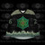 Happy Forest Rave Hockey Jersey front view green forest print design