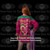 Lil Miss Forest Hockey Jersey back view showing Happy Forest design