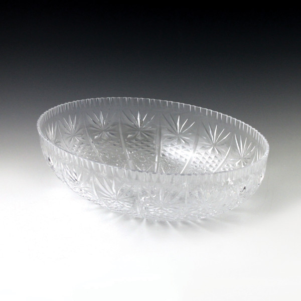 Crystal Cut Luau Bowl (12 Piece)