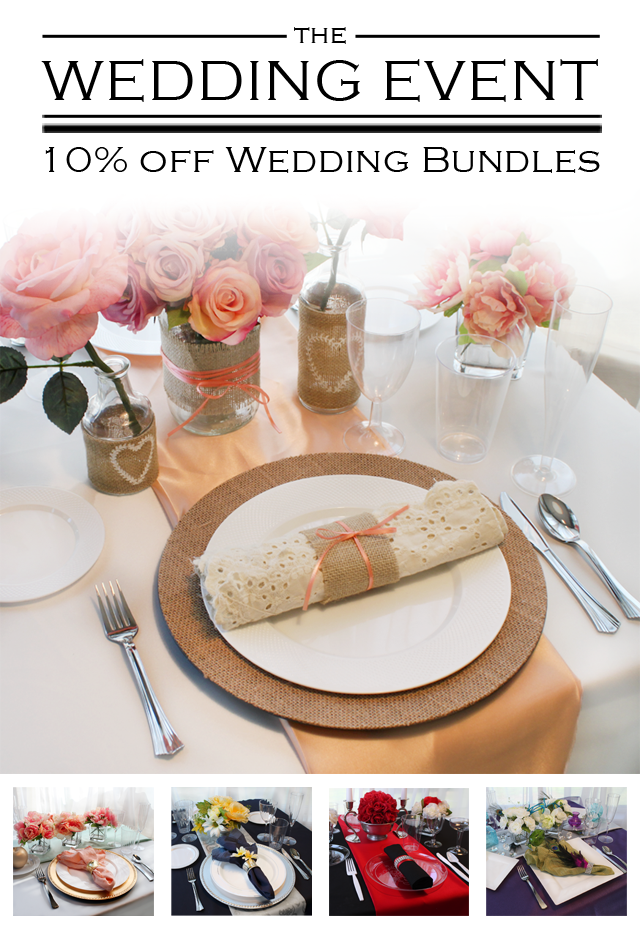 The One & Only Wedding Event Cater Supply Direct