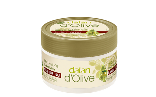 We created our Body Butter for you with 70 years’ experience in producing 100% olive oil soaps, guaranteed by Dalan quality. Enriched by Shea Butter and Aegean olive oil with silicon free and peg free formula with natural oils help to strengthen, rejuvenate, soften and give a silk like feel to your skin. The vitamin E and anti-oxidants contained in olive oil protect your skin from the effects of external factors. Dermatologically tested, approved and recommended for use on sensitive skin.