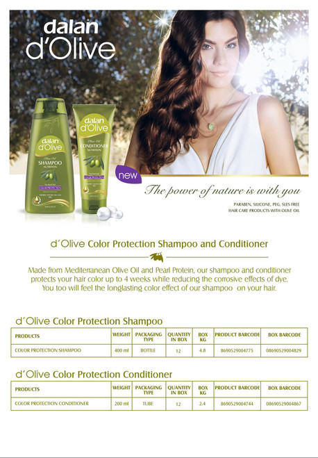 Olive Oil Volumizing Shampoo

The miracle of Mediterranean olive oil and wheat protein are combined in d’Olive Color Protection Shampoo to restore natural color to your hair. Independent tests carried out by international accredited laboratories have proven that d’Olive Shampoo repairs and volumizes damaged hair, deeply nourishes and strengthens it from root to tip, protecting it from split ends and regaining the moisture it has lost within 2 weeks.*

*Comparison of hair treated 3 times a week for 4 weeks with d’Olive Volumizing Shampoo against untreated hair, by an Internationally Accredited Laboratory.