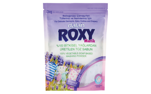 Roxy Matic naturally and gently cleans delicate garments, baby clothes and drapery, without damaging the fine surface of fabrics due to its special 100% vegetable-soap based formula. Combining fresh spring flower fragrance with 100% natural, extra-softening granules, Roxy Matrix permeates your clothes with a natural softness and leaves your clothes smelling beautiful for long time.