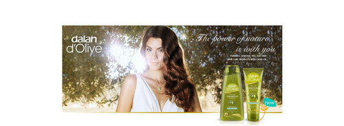 DALAN DOLIVE PURE OLIVE OIL NOURISHING SHAMPOO - REPAIRING CARE 400ML