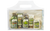 All ready for your travel. The travil kit includes cabin baggage compliant shampoo, conditioner, 100% olive doap, olive moisturiser. Paraben, silicone, sles, peg free
