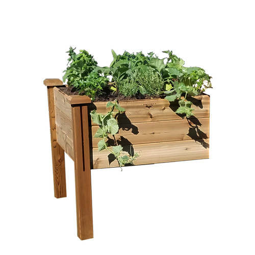 Modular Elevated Garden Bed 34"Wx34"Lx32"H  Extension Kit