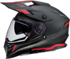 Z1R Range Helmet - Uptake - Black/Red - Xl