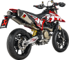 Slip-On Line Mufflers - Titanium - Hypermotard 698 S-D6So2-Haplt